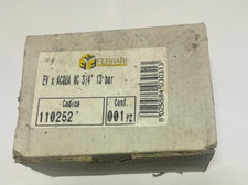 ELETTROVALVOLA PER ACQUA normalmente chiusa Ferrari  2 VIE 3/4 " valvola 120252