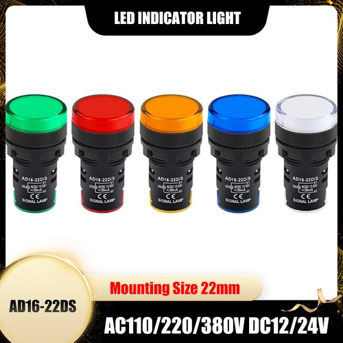 Spia led foro montaggio - spia,