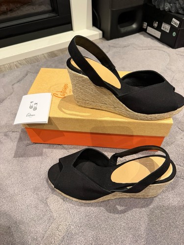 Sandali donna castañer neri - donna,