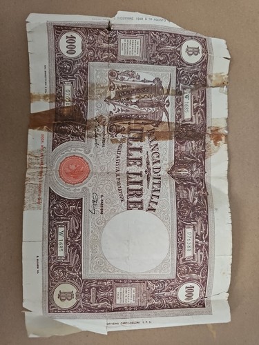 1000 lire grande - lire,