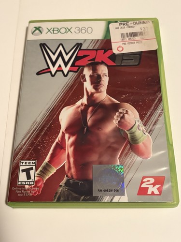 Wwe 2k15 microsoft xbox 360 - xbox,
