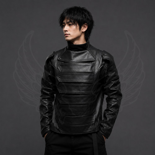 Bucky barnes giacca pelle - bucky, di