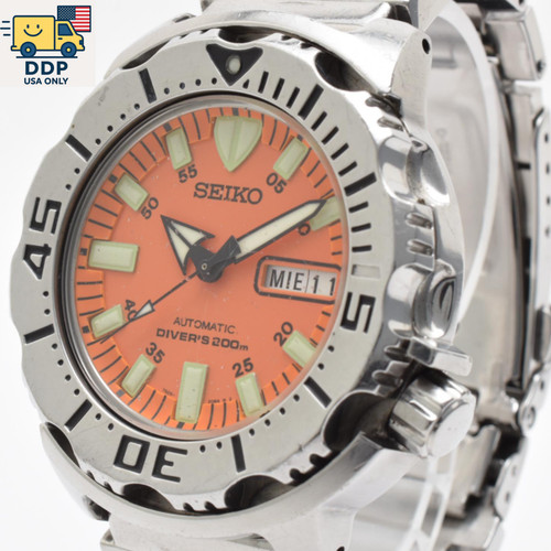 Vintage seiko orange monster - vintage,