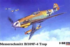 Hasegawa 08881 Messerschmitt Bf109F-4 Trop Kit Montaggio 1/32