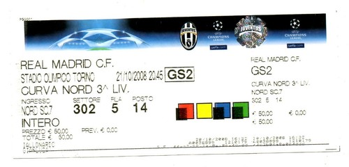 Biglietto juventus torino - juventus,