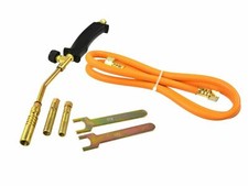 CANNELLO SALDATORE A GAS TORCIA 13 15 17 mm BRUCIATORE TUBO BECCHI 2 kW