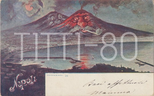 Napoli vesuvio illustrata - -,