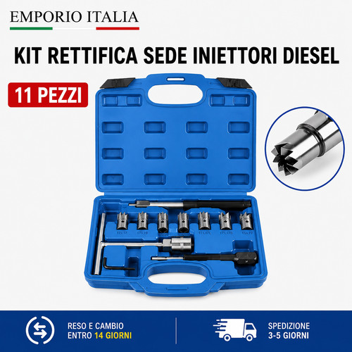 Kit rettifica sede iniettori - kit,
