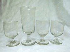 Set 4 bicchieri antichi da