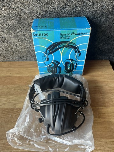 Cuffie stereo vintage philips - stereo,