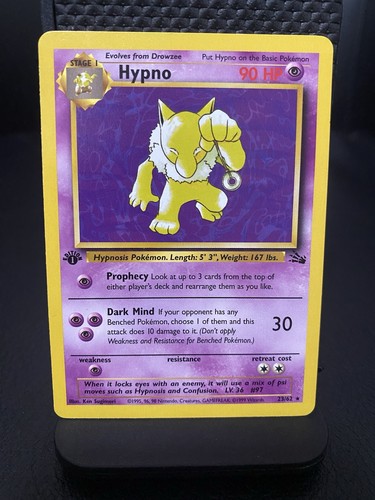 Hypno fossil 1st ed - hypno,