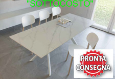 TAVOLO RETT. ALL BASE METALLO