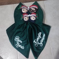 Fiocco fuori porta natale - fiocco,