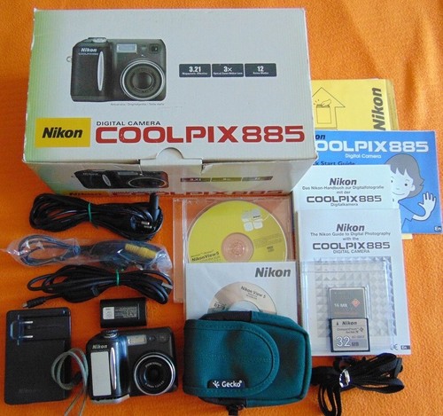 Nikon colpix 885 fotocamera - nikon,