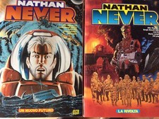 LOTTO DUE ALBI GIGANTI NATHAN NEVER, N 3 E 4-SERGIO BONELLI EDITORE-COME NUOVI!