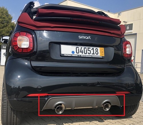Smart 453 brabus - brabus, diffusore