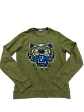 Felpa girocollo verde Kenzo S