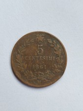 5 Centesimi 1861 M - REGNO