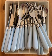 Set posate vintage, usate, per