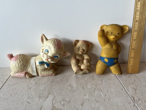 Lotto giocattoli vintage gomma