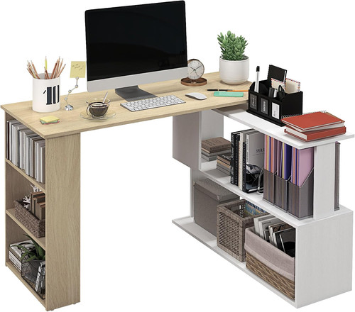 Scrivania forma l con - scrivania, a