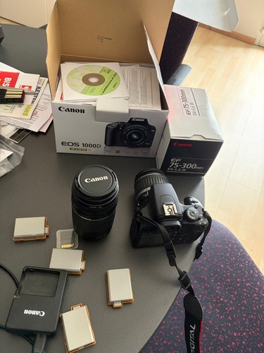 Set fotocamera reflex canon - fotocamera,