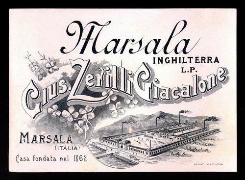 Etichetta originale marsala - originale,