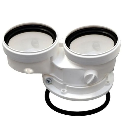 Kit sdoppiato scarico fumi