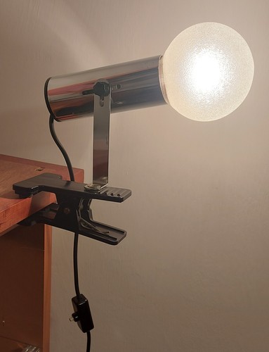 Faretto lampada molla anni - faretto,