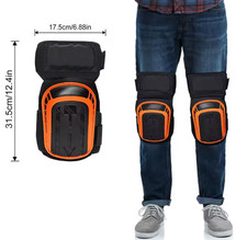 Ginocchiere professionali imbottite in schiuma EVA resistenti con comodo cuscino