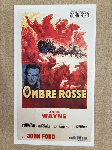 Manifesto film ombre - manifesto, rosse