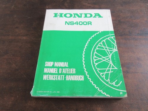Honda ns400r shop - ns400r, repair