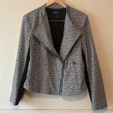 Giacca Moto NUOVA DKNY Nero
