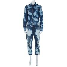 Tuta dsquared2 indaco - tuta,