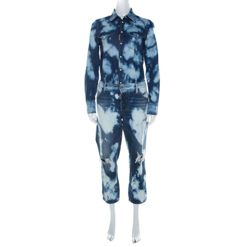 Tuta dsquared2 indaco - dsquared2,