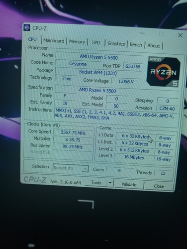 Componenti 1x16 ram - 1x16,