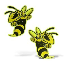 Sticker ape vespa adesivo - x2,