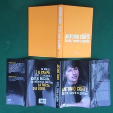 ANTONIO CONTE - TESTA CUORE E GAMBE Rizzoli (1° Ed 2013) Libro Calcio A.Di Rosa