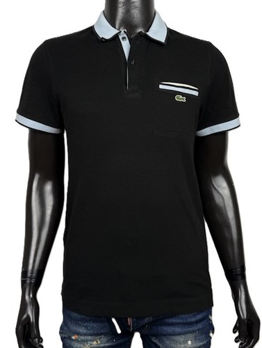 Lacoste live polo uomo - lacoste, nera