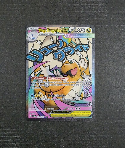 Pokemon card mega dragonite - card,