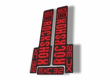 Adesivo rock shox xc32 2018 - rock,