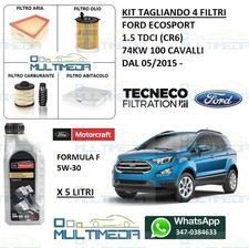 KIT TAGLIANDO 4 FILTRI E OLIO