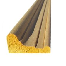 Cimasa Cornice per Mobili e Cucine in Legno di Ayous grezza mm 35 x 66 x 3000