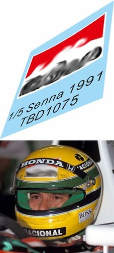 Decals per casco - per, ayrton