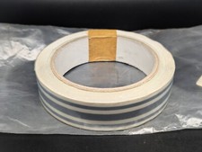 STRISCIA ADESIVA 20MT ADESIVO GRIGIO GRIGIA BIANCA BIANCO AUTO MOTO CAMPER EPOCA