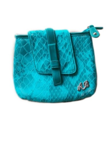 Borsa pochette verde acqua - borsa,