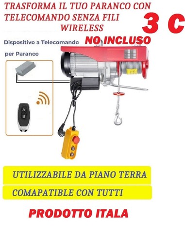Paranco elettrico argano - paranco,