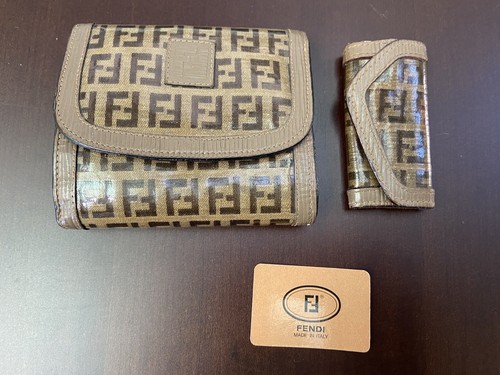 Fendi portafogli portachiavi - portafogli,