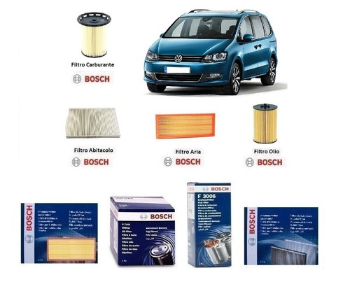 Kit filtri tagliando bosch per - tagliando,