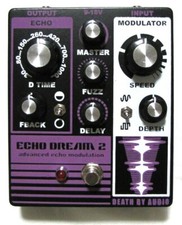 Pedale per chitarra effetto modulazione eco Death By Audio Echo Dream 2 usato